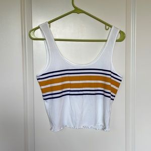 NWT Pacsun cropped tank top